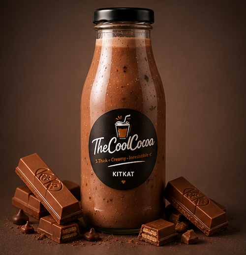 KitKat crunch cold cocoa drink