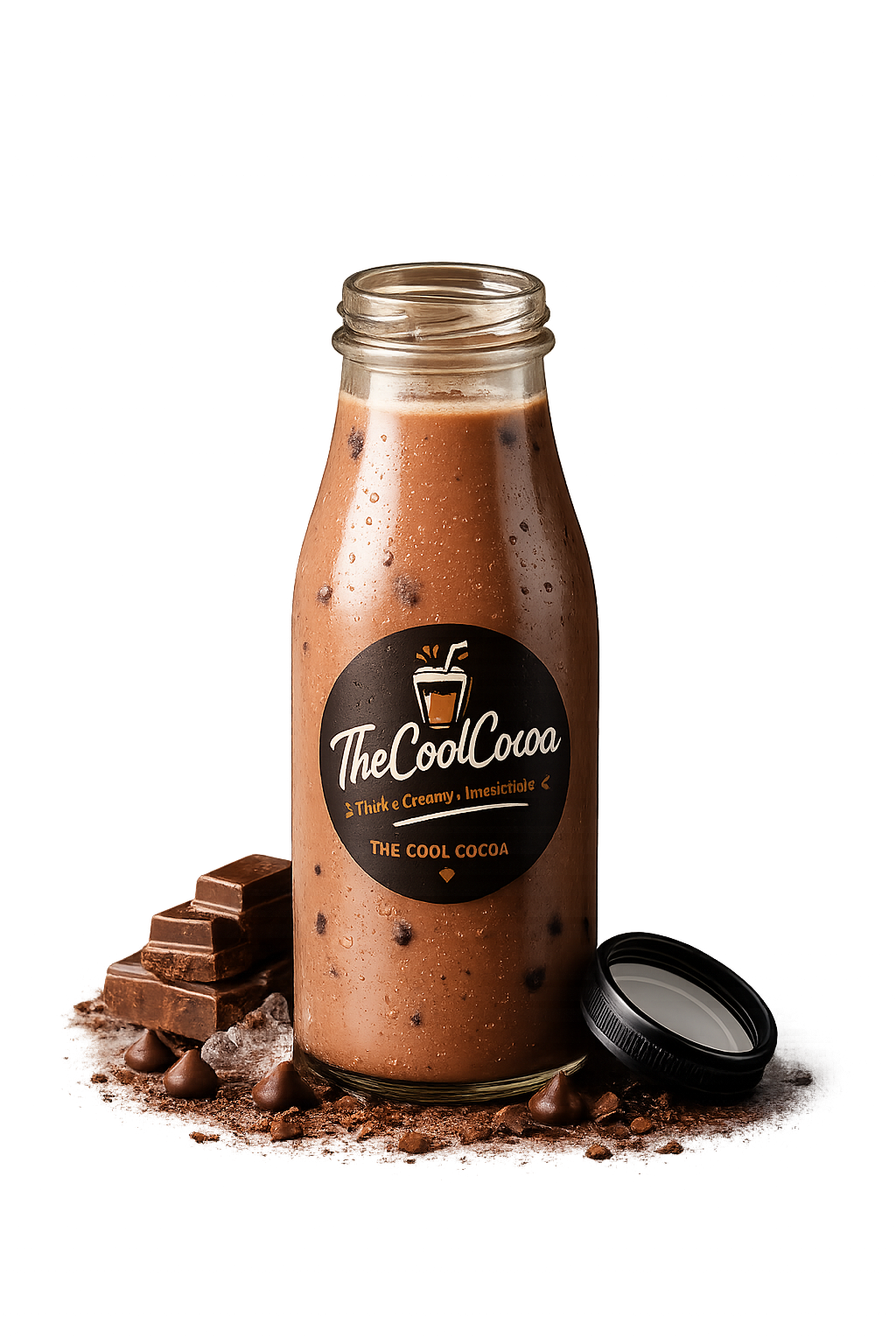The Cool Cocoa - Premium Cold Cocoa Bottle in Ahmedabad
