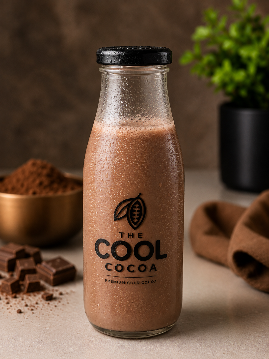 Classic thick cold cocoa bottle by The Cool Cocoa in Ahmedabad